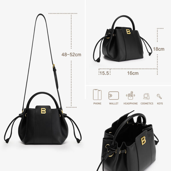 Women's Fashionable And Versatile Drawstring Crossbody Bag - Image 7