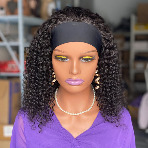 200 Curly Headbandwig Human Hair Wigs - Image 5