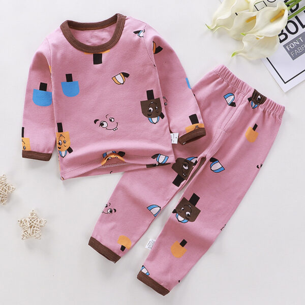 Cotton Children's Underwear Set Autumn Clothes Trousers - Image 2