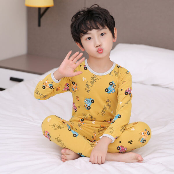 Cotton Children's Underwear Set Autumn Clothes Trousers - Image 5