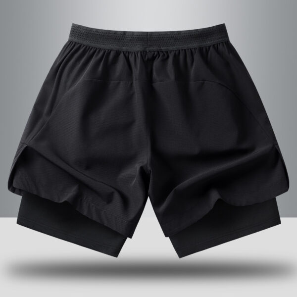 Men's Casual Fitness Quick-drying Shorts Breathable Workout Shorts - Image 4