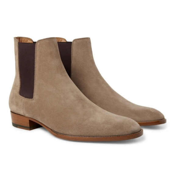 Men's FallWinter All-match Buckskin Martin Boots - Image 2