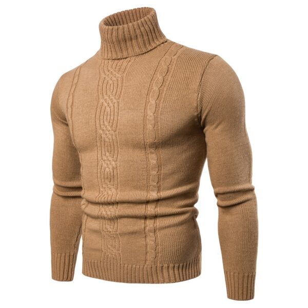 Jacquard sweater England casual pullover sweater - Image 4