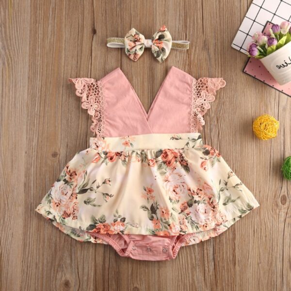 Clothes Cotton Newbaby Romper Kids Playsuit Newborn Jumpsuit - Image 3