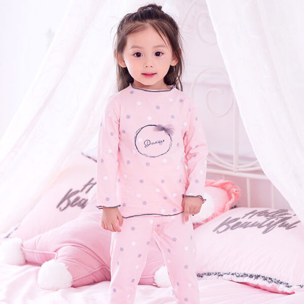 Children's Autumn Clothes Long Pants Suit Pure Cotton - Image 2