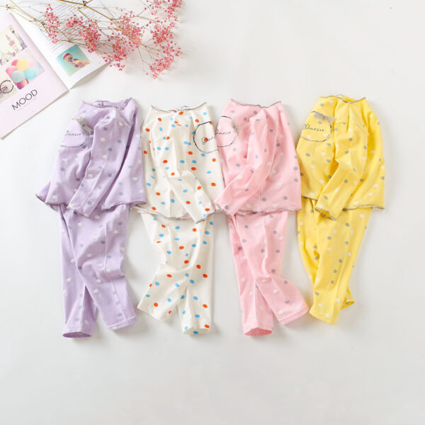 Children's Autumn Clothes Long Pants Suit Pure Cotton - Image 5