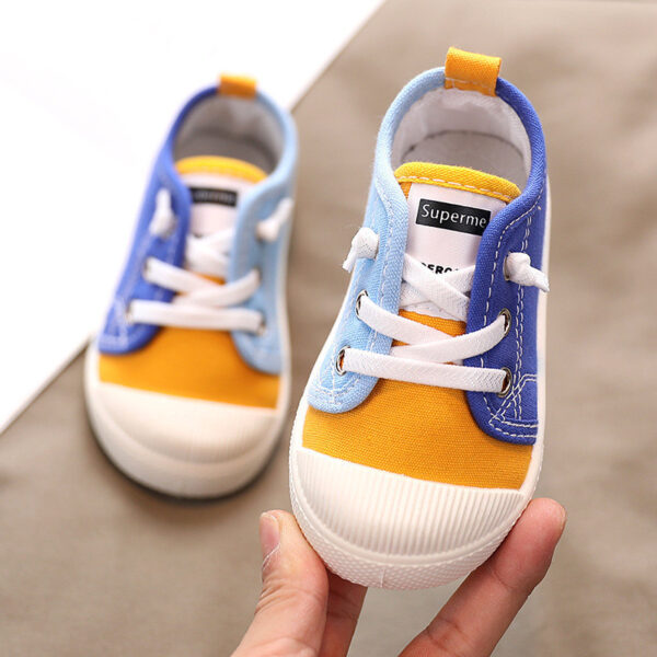 Kindergarten Indoor Shoes Baby Cloth Shoes Children Canvas Shoes - Image 4