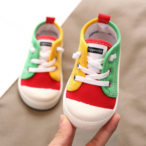 Kindergarten Indoor Shoes Baby Cloth Shoes Children Canvas Shoes - Image 9