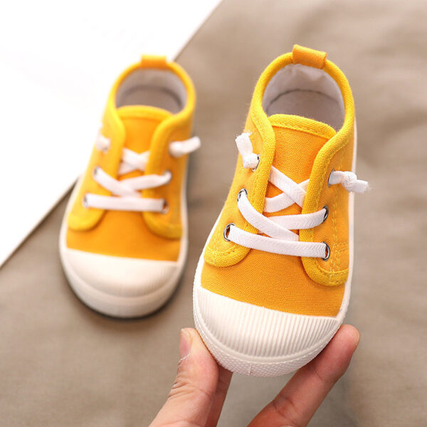 Kindergarten Indoor Shoes Baby Cloth Shoes Children Canvas Shoes - Image 3