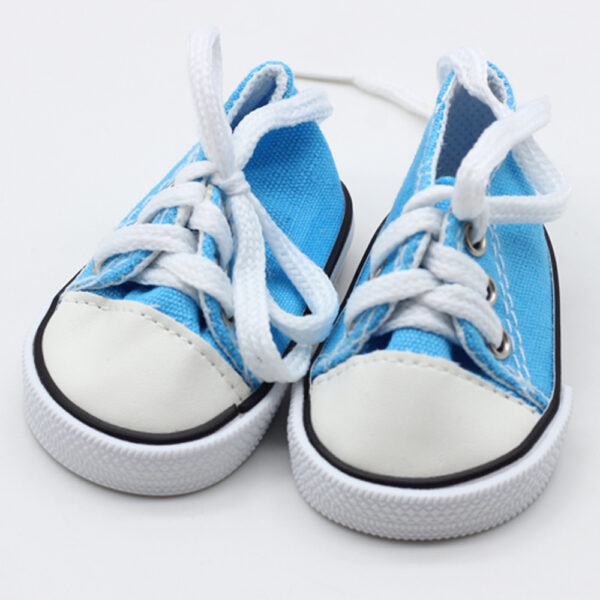 Shaf Doll Canvas Shoes American Doll Fashion Sneakers 18-inch Doll Strap Shoes Wholesale