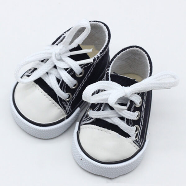 Shaf Doll Canvas Shoes American Doll Fashion Sneakers 18-inch Doll Strap Shoes Wholesale - Image 2