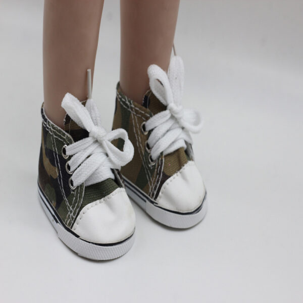 Shaf Doll Canvas Shoes American Doll Fashion Sneakers 18-inch Doll Strap Shoes Wholesale - Image 4