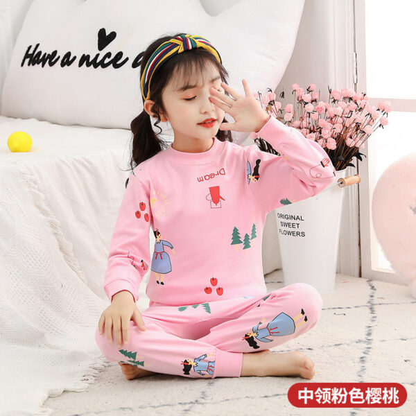 Children'S Underwear Suit Boys And Girls Long-Sleeved Baby Cotton Autumn Clothes Long-Sleeved Cotton Sweater - Image 9