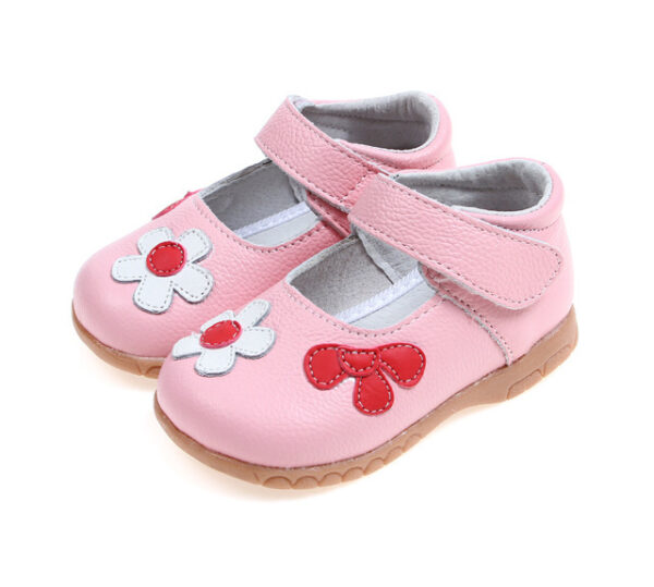 Leather Shoes Korean Princess Shoes Single Shoes Cowhide Children'S Shoes Baby Shoes - Image 3