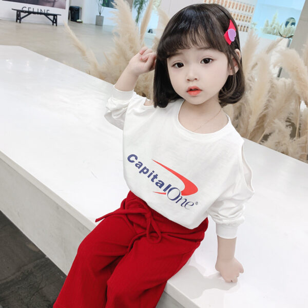 Girls' Suits, Spring Clothes, New Style, Korean Style, Middle And Small Children, Spring And Autumn Casual Two-piece Suits, Little Girls, Children's Clothes - Image 3