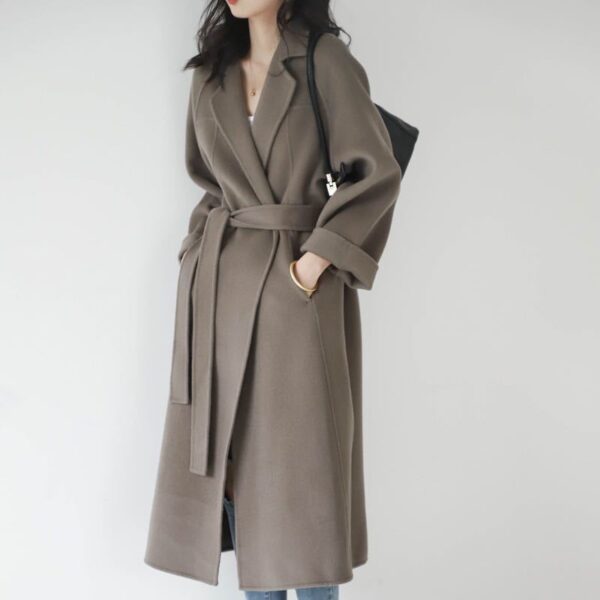 Fashion Loose Cool Woolen Coat Women - Image 4