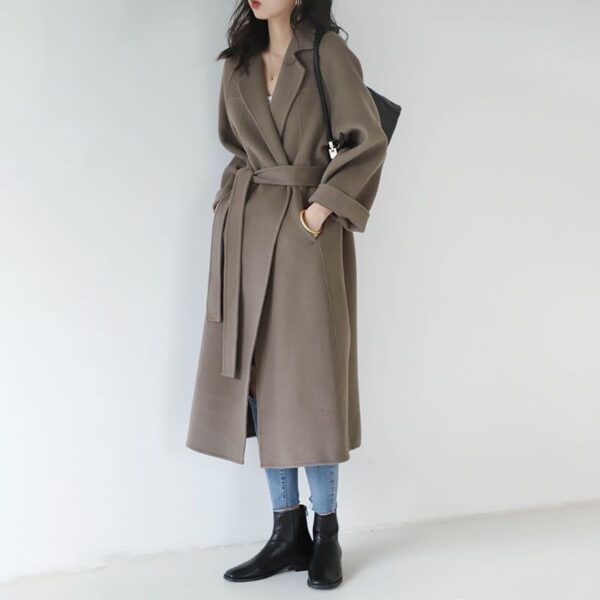 Fashion Loose Cool Woolen Coat Women - Image 6