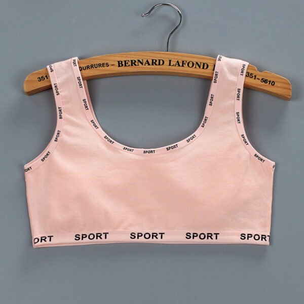 Girls' Summer Bra And Vest Pure Cotton Sports - Image 6