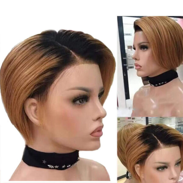 Real wig short hair - Image 2