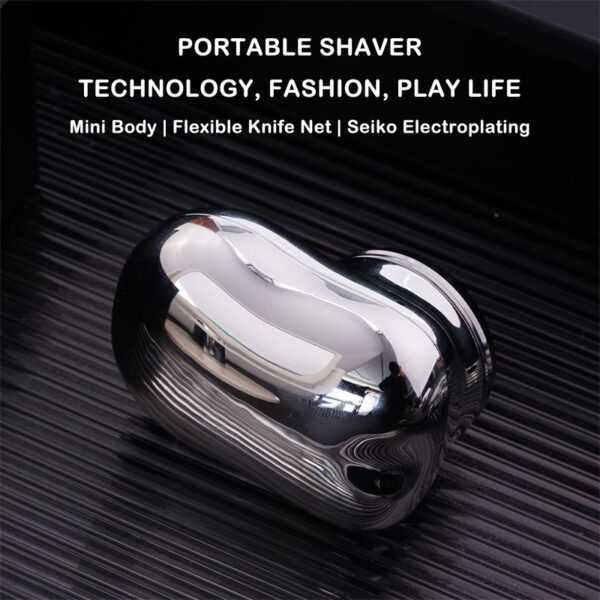 Mini Portable Face Cordless Shavers Rechargeable USB Electric Shaver Wet & Dry Painless Small Size Machine Shaving For Men - Image 5