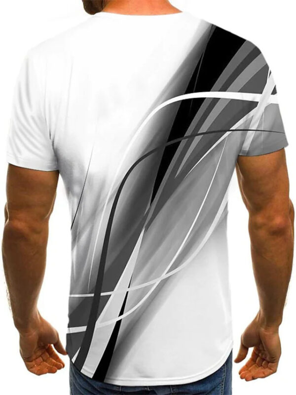 Men's Sports Loose Summer Short-sleeved T-shirt - Image 10