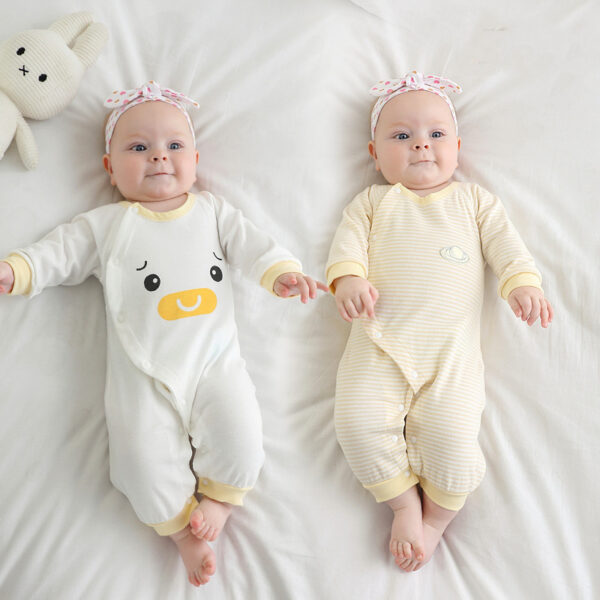 Newborn Autumn And Winter Clothes Set   Baby Romper - Image 4