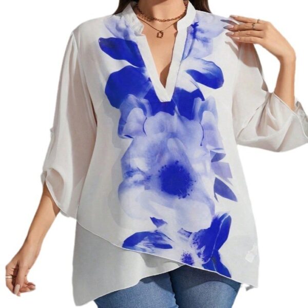 Women's Clothing Loose Shirt Elegant Fashion Design - Image 3