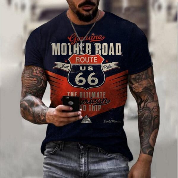 Oversize Clothes Retro Short Sleeve Men - Image 6