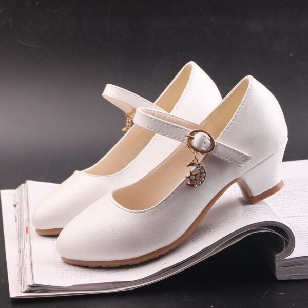 Korean Crystal Performance Children's Single-layer Shoes - Image 5