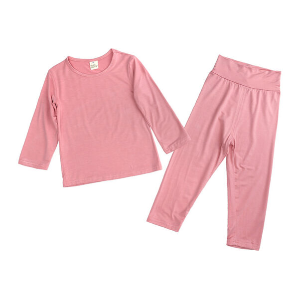 Children's Underwear Set Cotton High Waist Autumn Clothes Long Trousers - Image 9