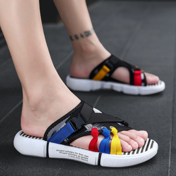 Ins Internet Hot Fashionable Men's Slippers - Image 8