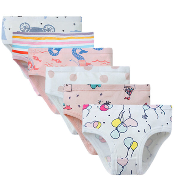 Children's Underwear Cotton Breathable Comfortable Shorts Briefs - Image 3