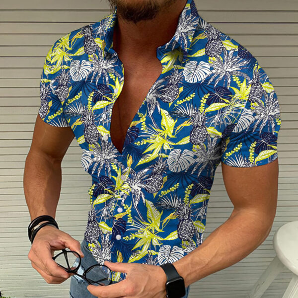 Casual Summer Beach 3D Printed Shirt Men's Cool Top - Image 5