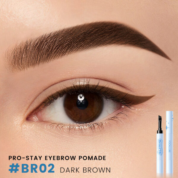 2 In 1 3D Eyebrow Gel Cream Eyeliner Pencil 3 Colors Waterproof Long-lasting Eyebrow Pomade Enhancers Makeup Cosmetics - Image 7