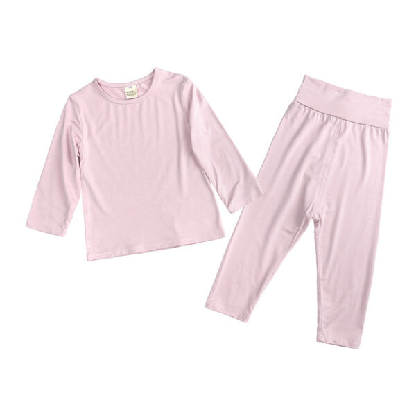 Children's Underwear Set Cotton High Waist Autumn Clothes Long Trousers - Image 6