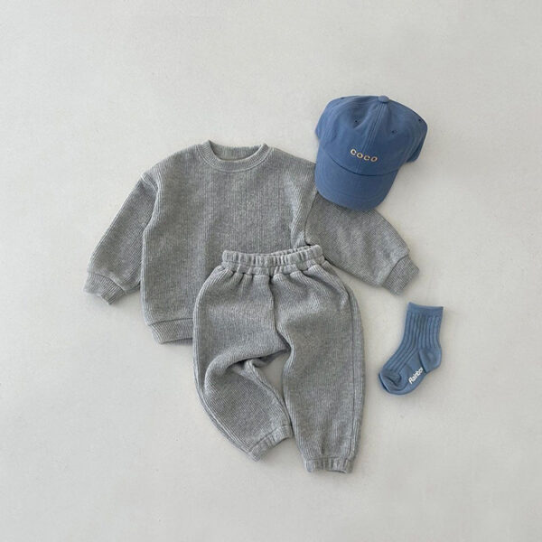 Children's Leisure Suit Autumn Clothes Two-piece Set - Image 5