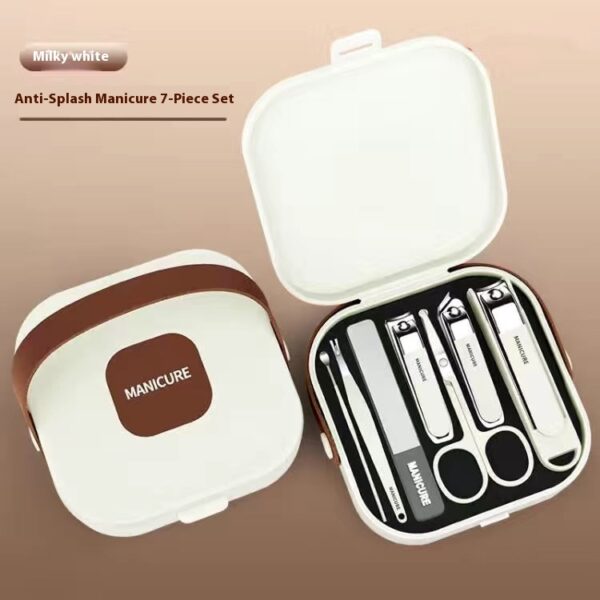 Portable Anti-splash Portable Nail Clippers Suit - Image 2