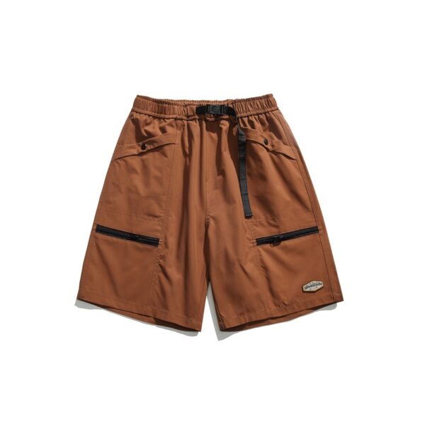 Mountain Vintage Zipper Workwear With Pocket Shorts - Image 5