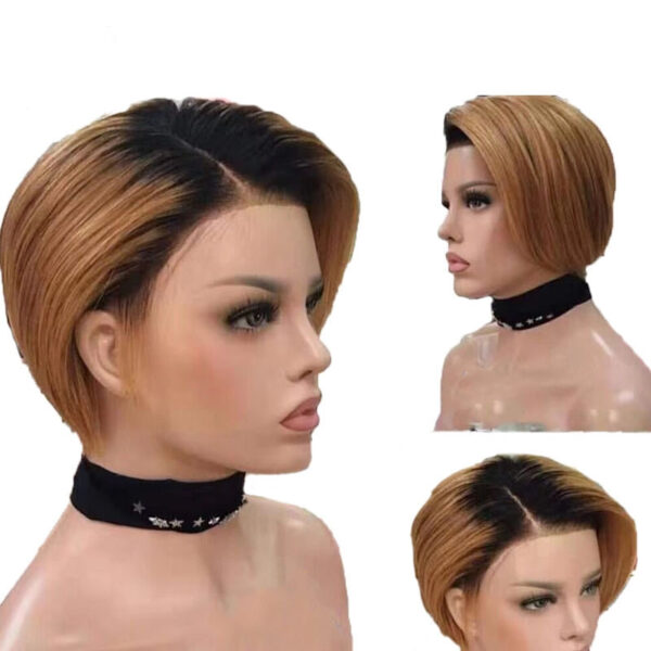 Real wig short hair - Image 3