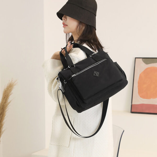 Fashion Trendy One-shoulder Bag Multi-layer Waterproof Nylon Women - Image 2