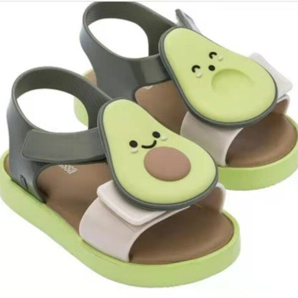 Lightweight Cute Boys Fruit Baby Beach Jelly Sandals - Image 2