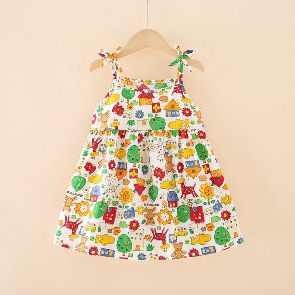 Children's Ins Style Princess Suspender Dress - Image 6