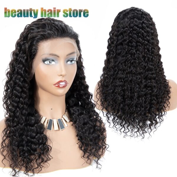 Brazilian Kinky Curly Lace Front Human Hair Wigs - Image 8