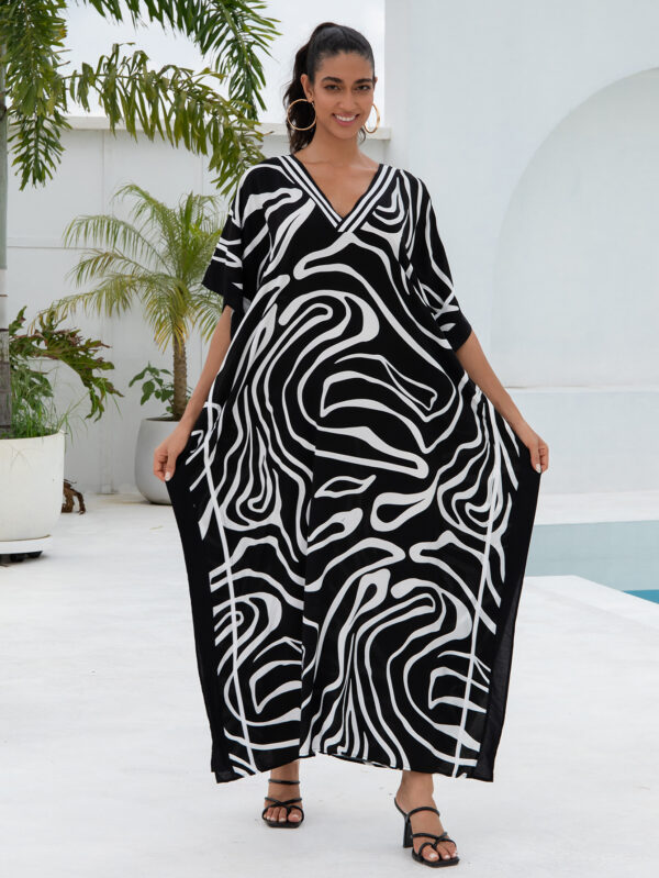 Beach Jacket Loose Jumpsuit Robe - Image 10