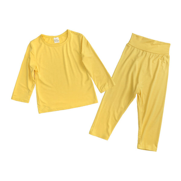 Children's Underwear Set Cotton High Waist Autumn Clothes Long Trousers - Image 2