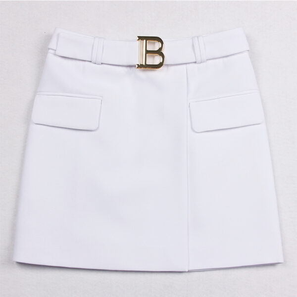 Trendy Summer Slim And Cool A-line Bag Hip Mini Skirt - Image 4