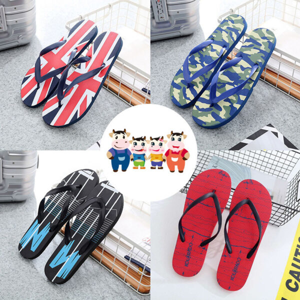 Non-slip wear-resistant feet Men's flip-flops