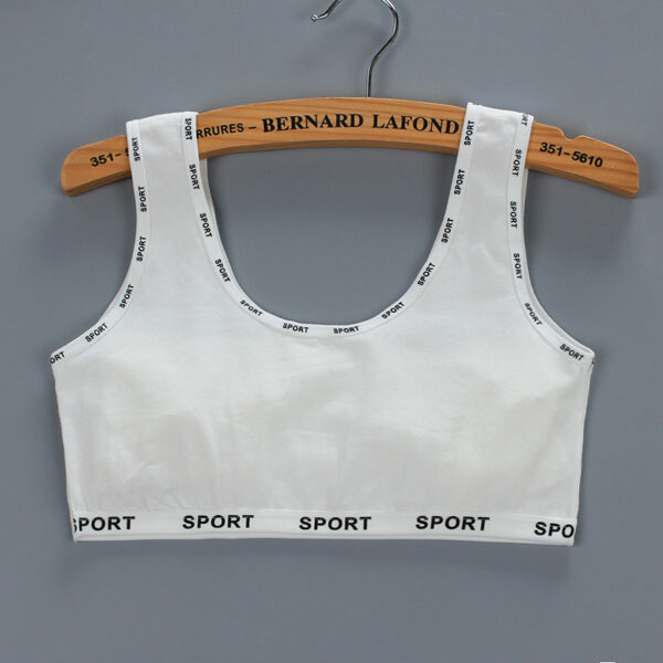 Girls' Summer Bra And Vest Pure Cotton Sports - Image 4