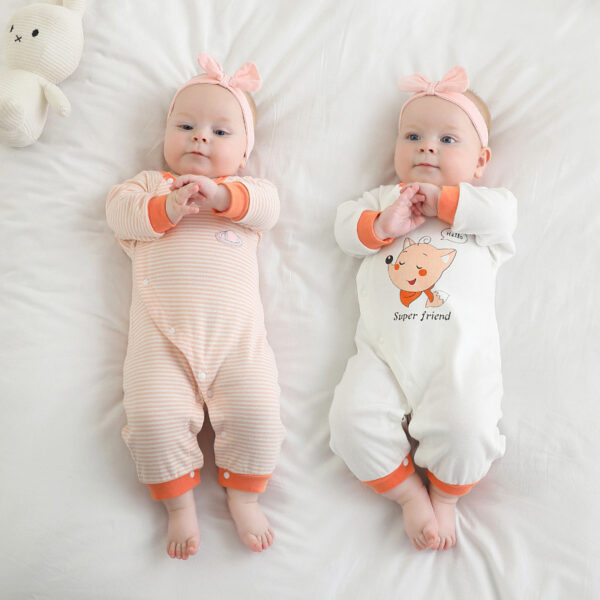 Newborn Autumn And Winter Clothes Set   Baby Romper - Image 2