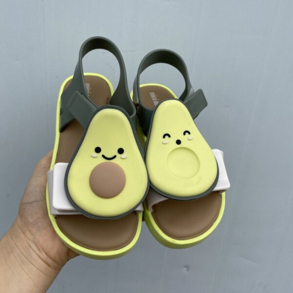 Lightweight Cute Boys Fruit Baby Beach Jelly Sandals - Image 4